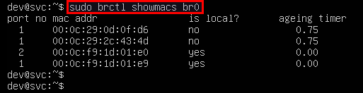 vmware mac address table aging
